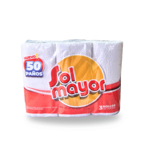 Papel de cocina Sol Mayor x 3 rollos